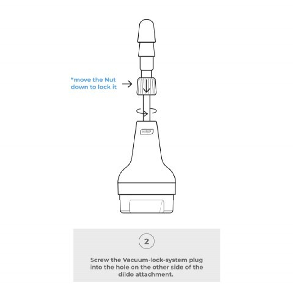 Адаптер для фиксации фаллоимитатора на Keon KIIROO
