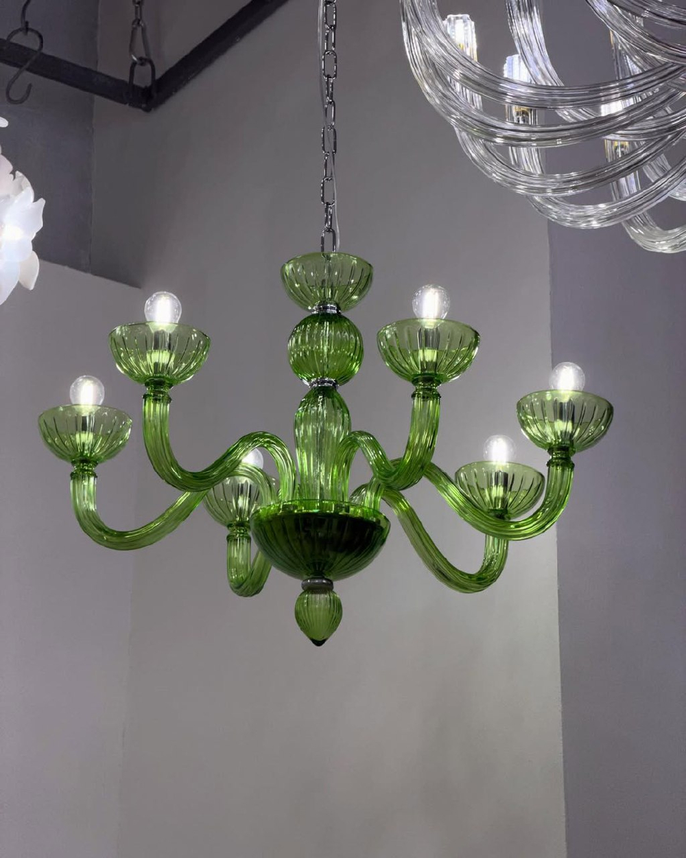 Винтажная люстра ручной работы 🤍