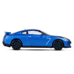 Модель 1:32 Nissan GT-R (R35), синий, откр. двери, свет, звук, инерция