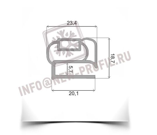 Уплотнитель для холодильного шкафа Golfstream Днепр (4-х двер.) 900*610 мм(014)