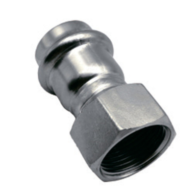 НЕРЖ Муфта  18*1/2 г.  "VER-PRO"  (100/5шт)