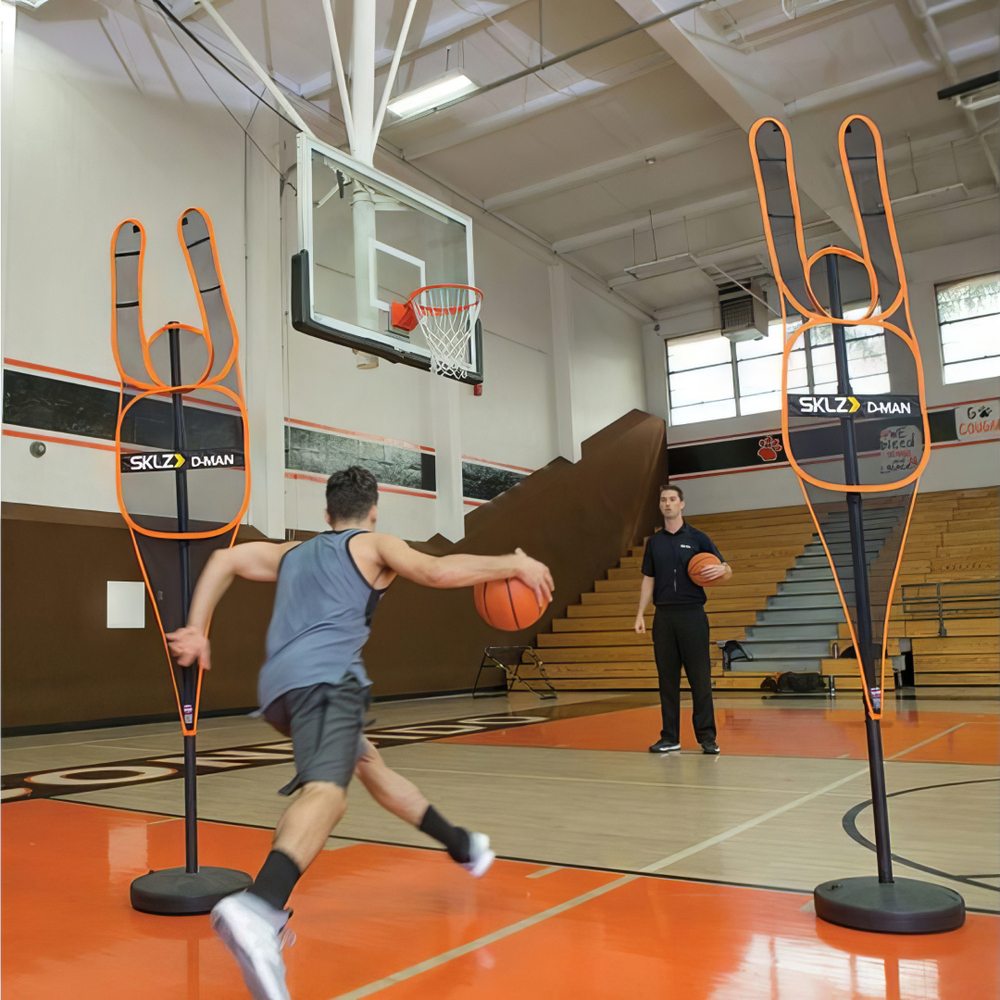 Баскетбольный манекен SKLZ D-MAN Basketball Orange
