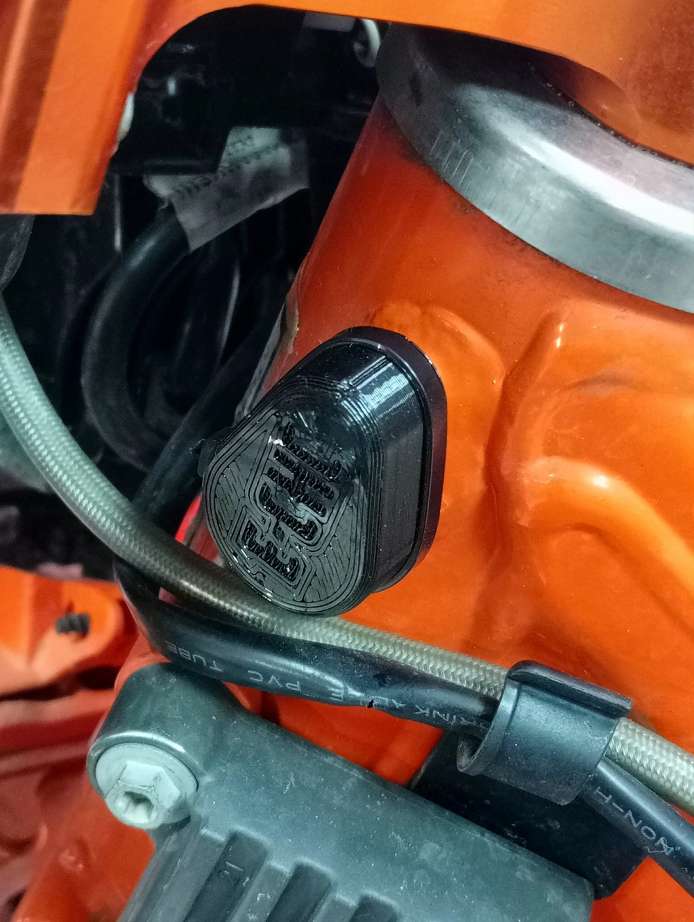 KTM, Beta RR 2020+ заглушка замка рулевой колонки