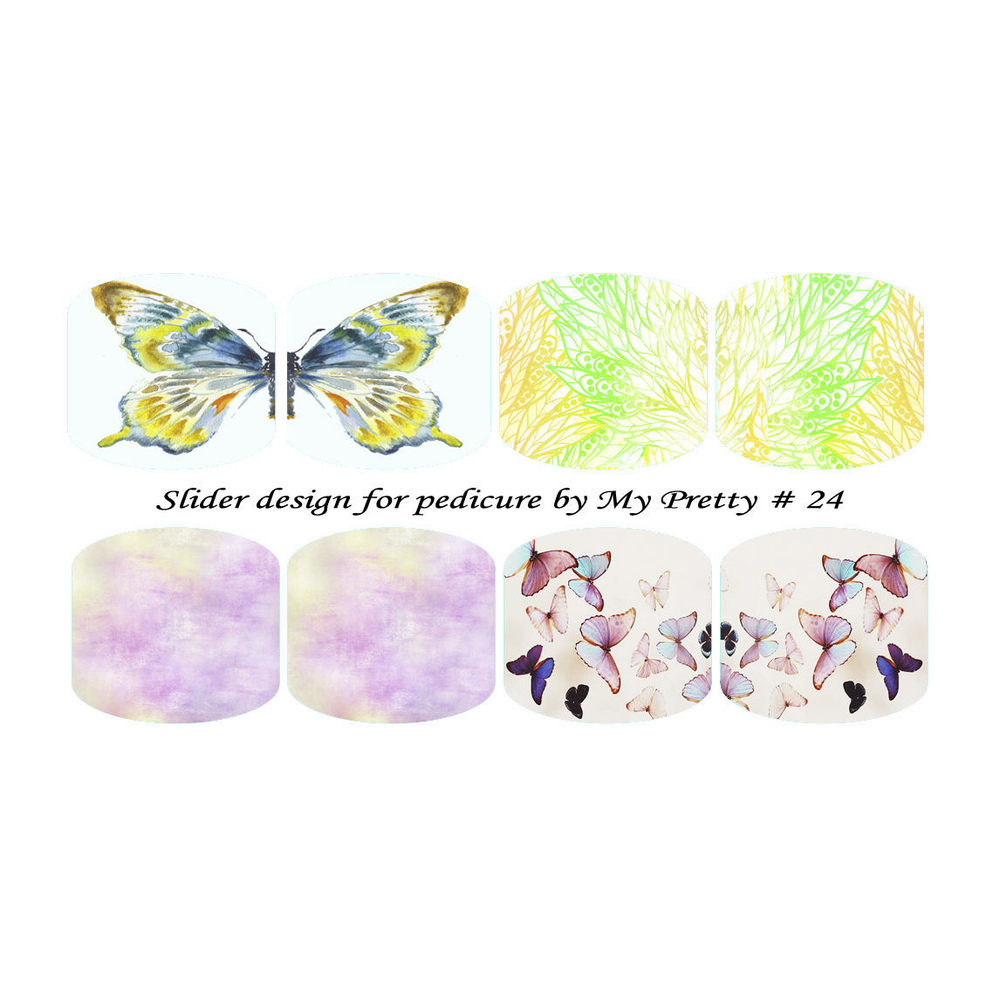 Слайдер-дизайн для педикюра # 24 pedicure