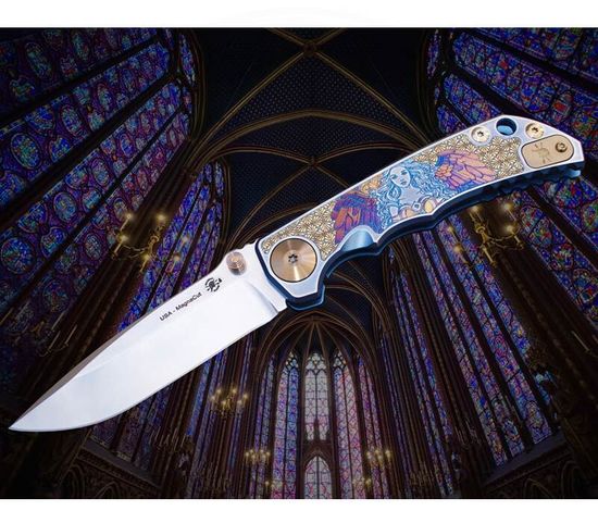 Нож Spartan Blades Harsey ANGEL SF5ANGL SB/SF5ANGL - сталь Магнакат, рукоять титан