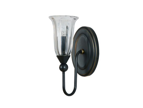 Настенный светильник Newport MARGO 3711/A black+gold, М0070527