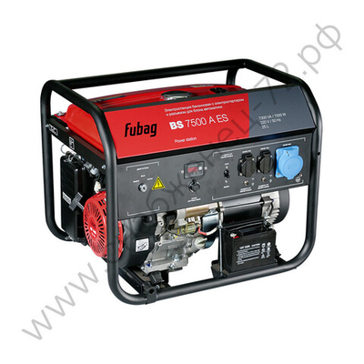 FUBAG Бензиновый генератор с электростартером и коннектором автоматики BS 7500 A ES