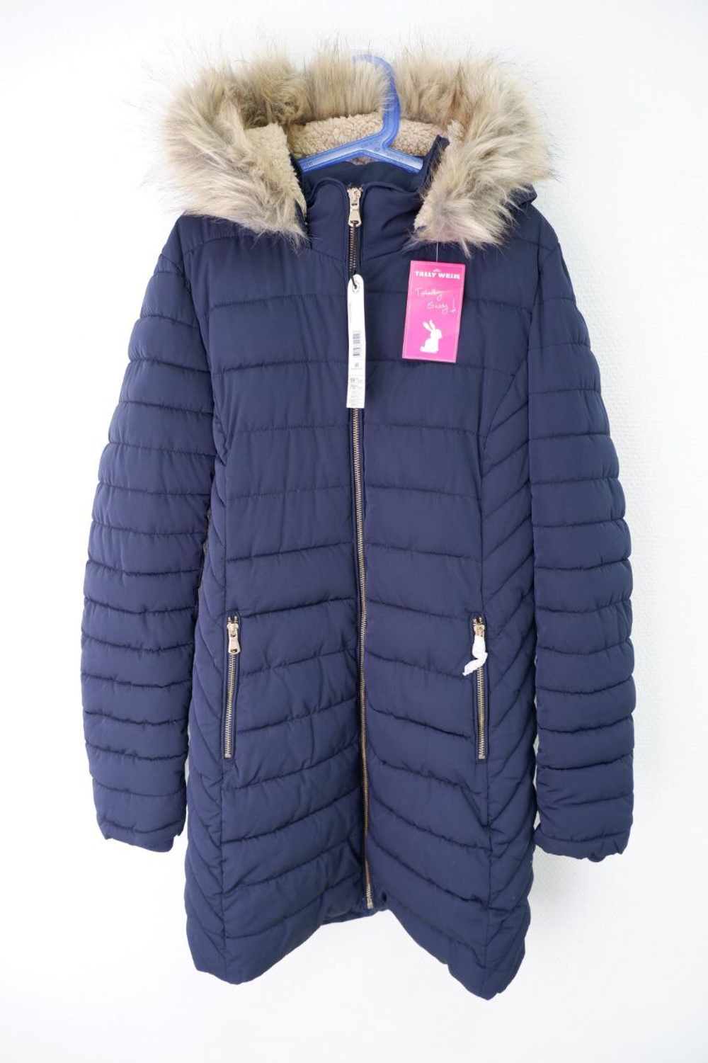 Пуховик Tally Weijl темного цвета на 12-14 лет, новый
