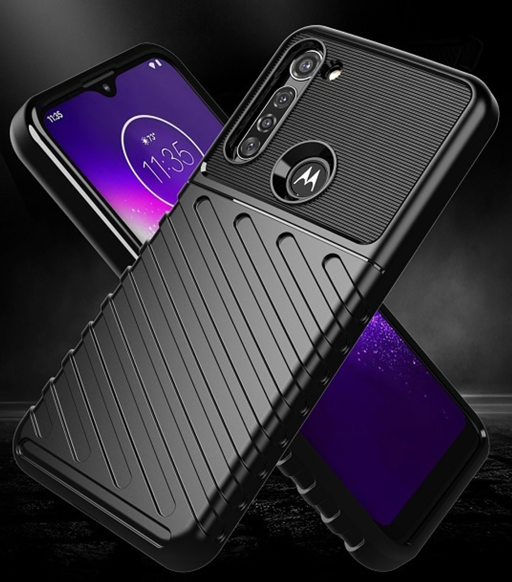 Противоударный защитный чехол для Motorola Moto G8 Power, серия Onyx от Caseport