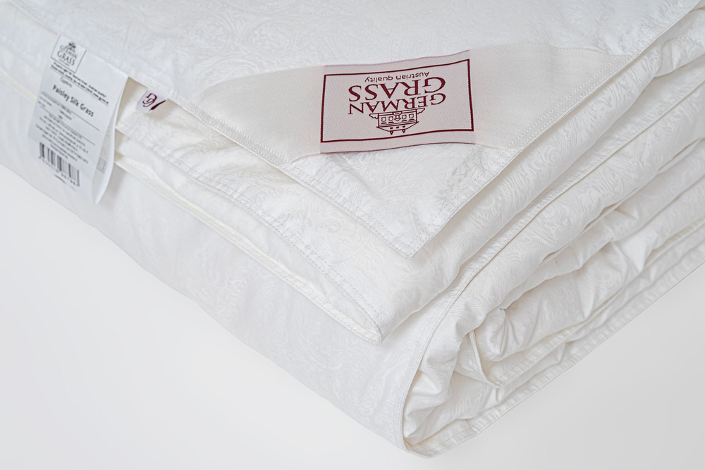 Одеяло шелковое всесезонное 150х200 German Grass Paisley Silk Grass