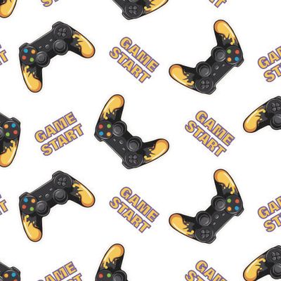 Джойстик и надпись Game Start