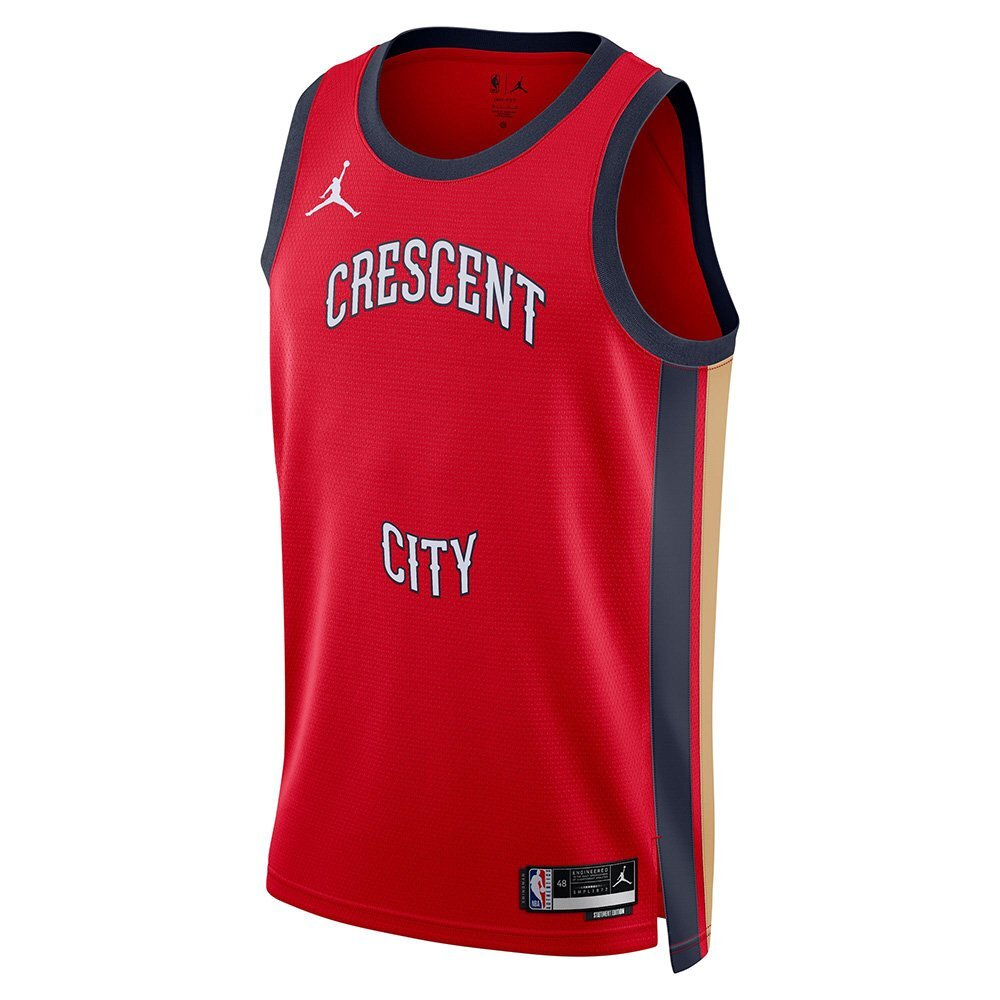 Футболка Jordan Dri-FIT NBA Swingman New Orleans Pelicans 2023/24 Statement Edition T-shirt Red