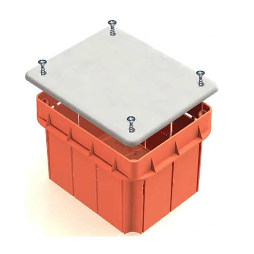 Коробка распаячная СП 172х96х45мм крышка IP20