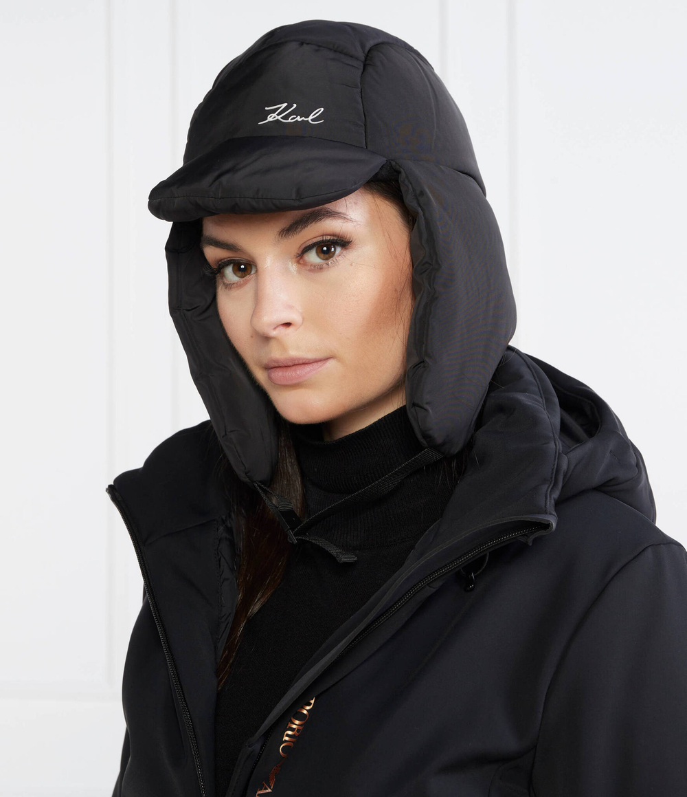 Шапка k/signature tapper Karl Lagerfeld - черный(236W3416)