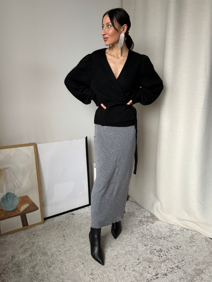 Шерстяная юбка Zara, S