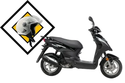 Скутер SYM ORBIT 50 + шлем SYM