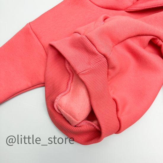 Комплект из футера с начесом "Bright" Фламинго