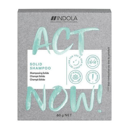 Indola Act Now! Solid Shampoo Bar