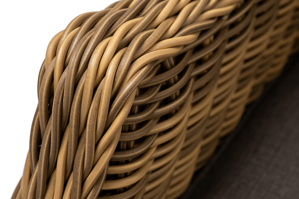 "Неаполь" плетеный стул из искусственного ротанга, цвет коричневый