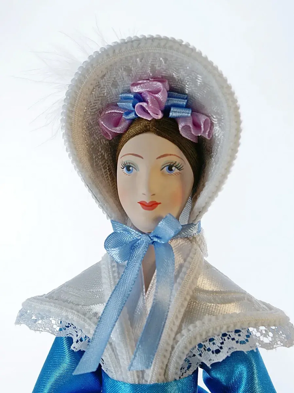 Кукла Барышня в летнем платье 19 века