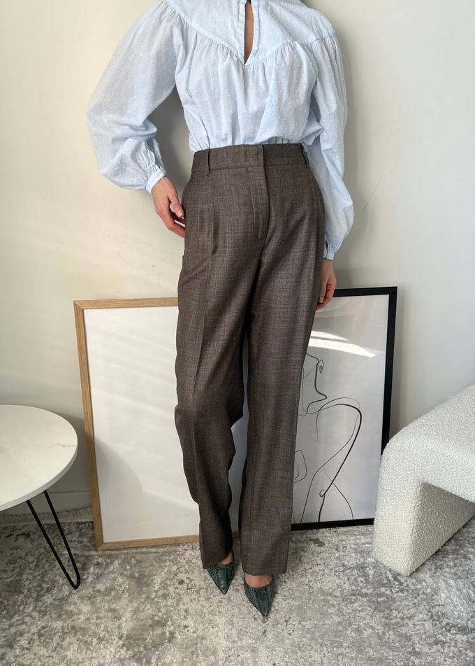 Брюки из шелка и кашемира Casasola, S-М