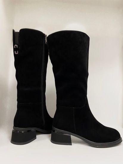 Сапоги женские натуральная кожа+мех