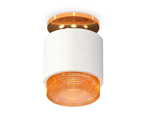 Комплект накладного светильника Ambrella light Techno Spot XS7510122 SWH/CF белый песок/кофе (N7929, C7510, N7195)
