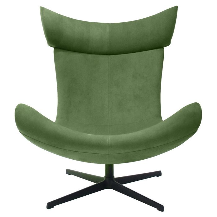Кресло IMOLA зеленый, искусственная замша Bradex Home FR 0663