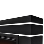 Каминокомплект: Очаг Electrolux EFP/P-3020LS N, портал Moderno 30 шпон чёрный дуб НС-1721729