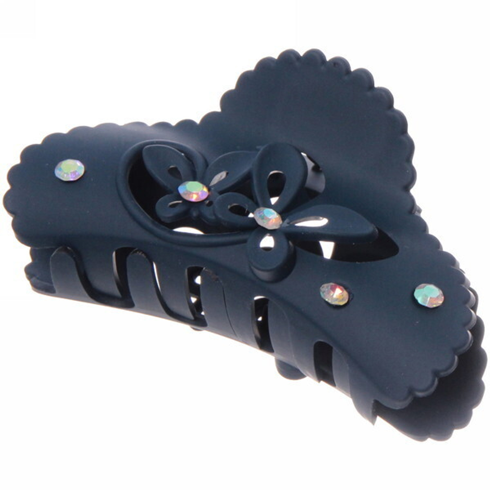 Заколка-краб для волос на блистере «Caiista Collection - Ruta», микс 6 цветов, 8,5см