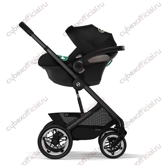 Детская коляска Cybex Talos S Lux 3 в 1 BLK Moon Black