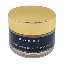 Khadi Anti Wrinkle Cream Крем для лица от морщин Шафран и папайя 50 гр