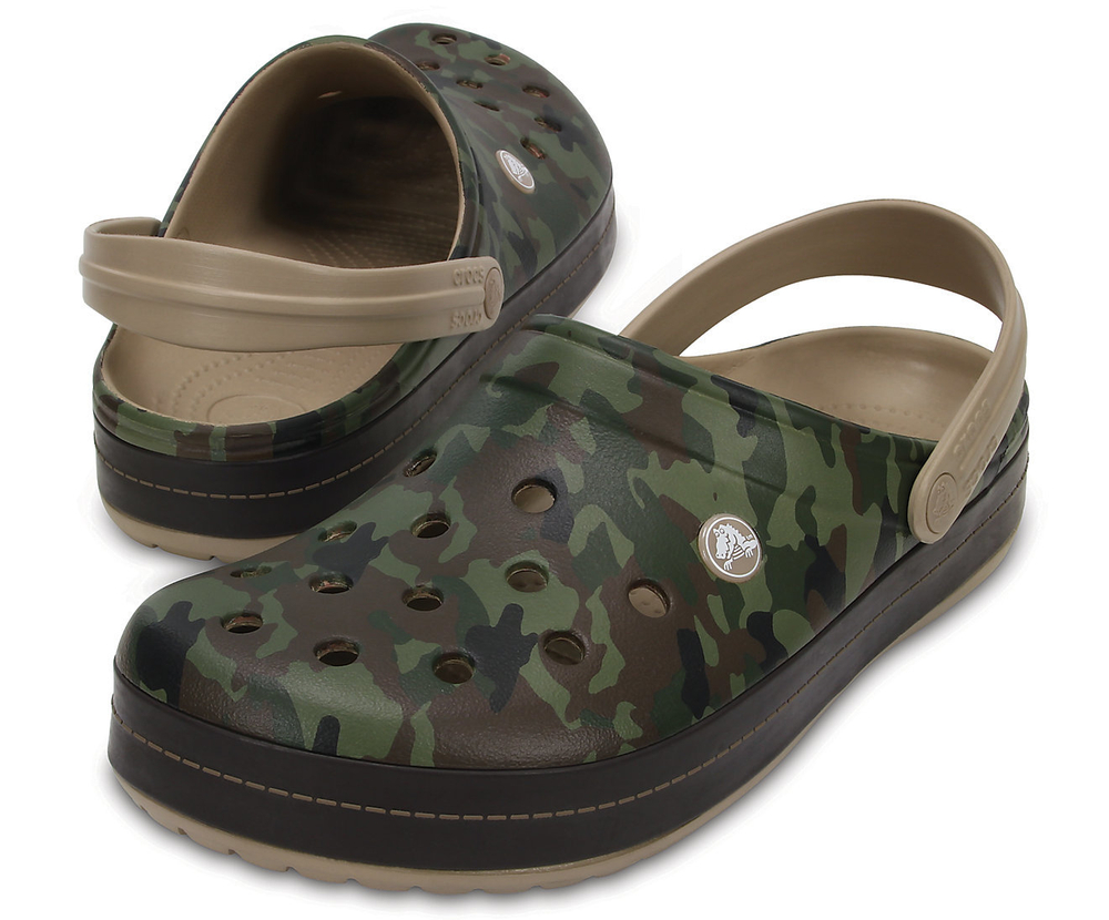 Сабо Crocs Crocband Camo II