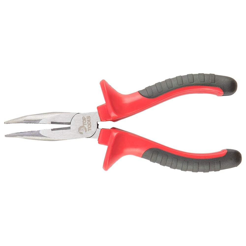 Удлиненные изогнутые плоскогубцы, 160 мм Top Tools 32D114