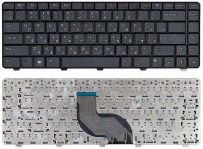 Клавиатура для ноутбука Dell Inspiron 14V 14R N4010 N4030 N5030 M5030 черная