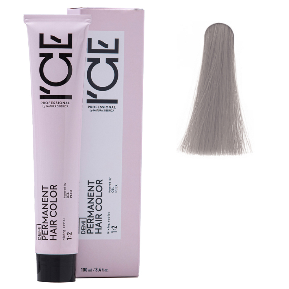 9.21 крем-краска ICE Demi-Permanent очень светлый блонд фиолетово-пепельный - 100 мл.