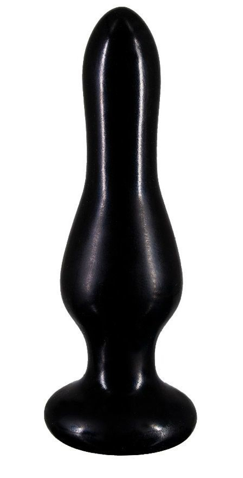 Черная анальная пробка MAGNUM 12 - 12 см.