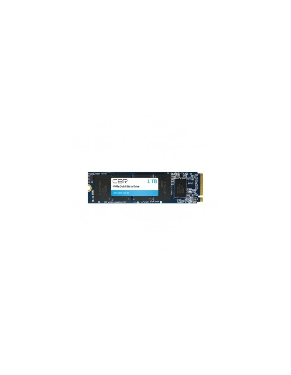 CBR SSD-001TB-M.2-ST22, Внутренний SSD-накопитель, серия "Standard", 1024 GB, M.2 2280, PCIe 3.0 x4, NVMe 1.3, Phison PS5013-E13T, 3D TLC NAND, R/W speed up to 2500/2100 MB/s, TBW (TB) 800