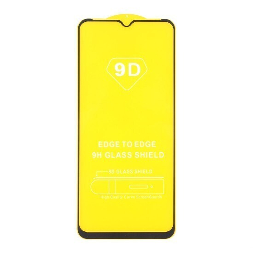 Стекло для Realme C20/C21 на полный экран в тех.упак. (в комп. 25 шт), 010630-25 Черный CM