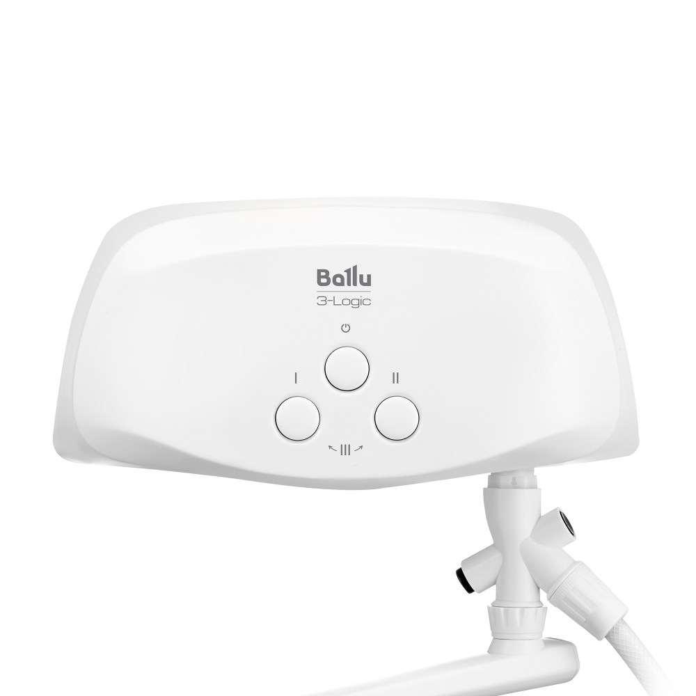 Проточный водонагреватель Ballu 3-logic TS (3,5 kW) - кран+душ НС-1588892