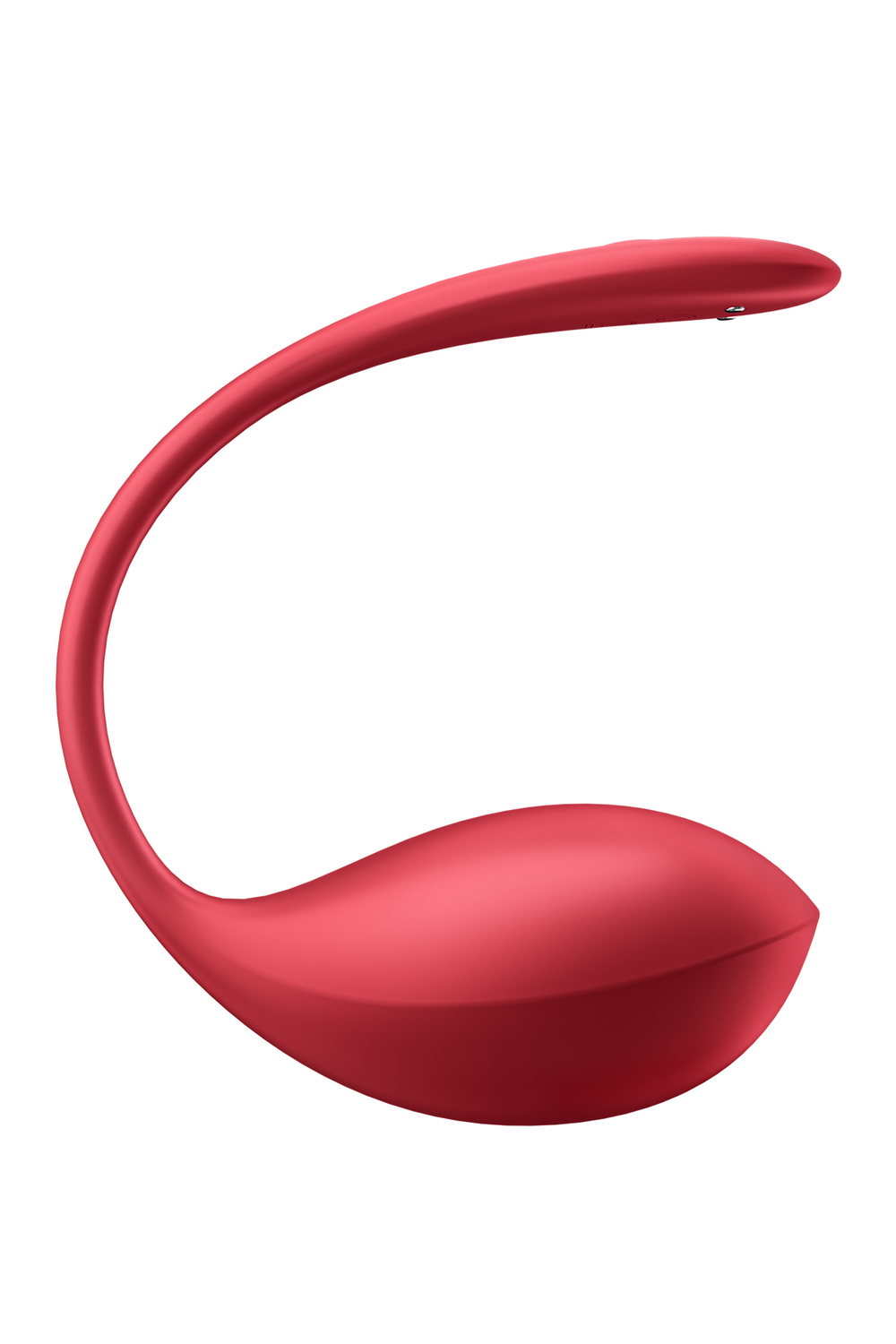 Виброяйцо Satisfyer Shiny Petal Connect App с пультом ДУ, красное