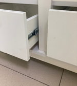 Шкаф 2-х дверный 1000 МДФ белый/белый