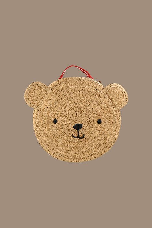 Сумка плетенная Медведь / Meri Meri