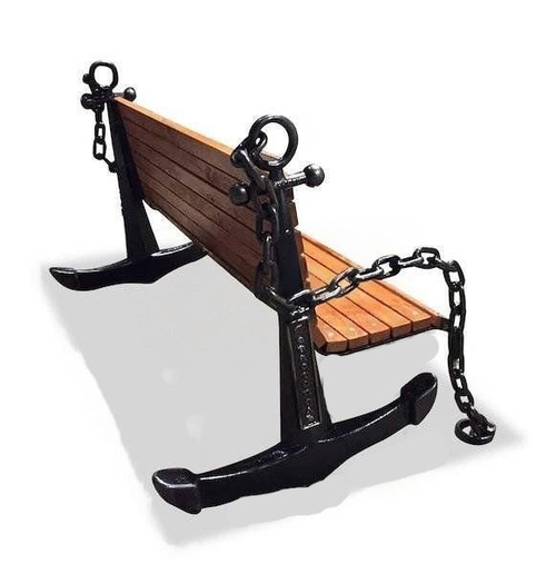 Скамейка чугунная «Якорь»