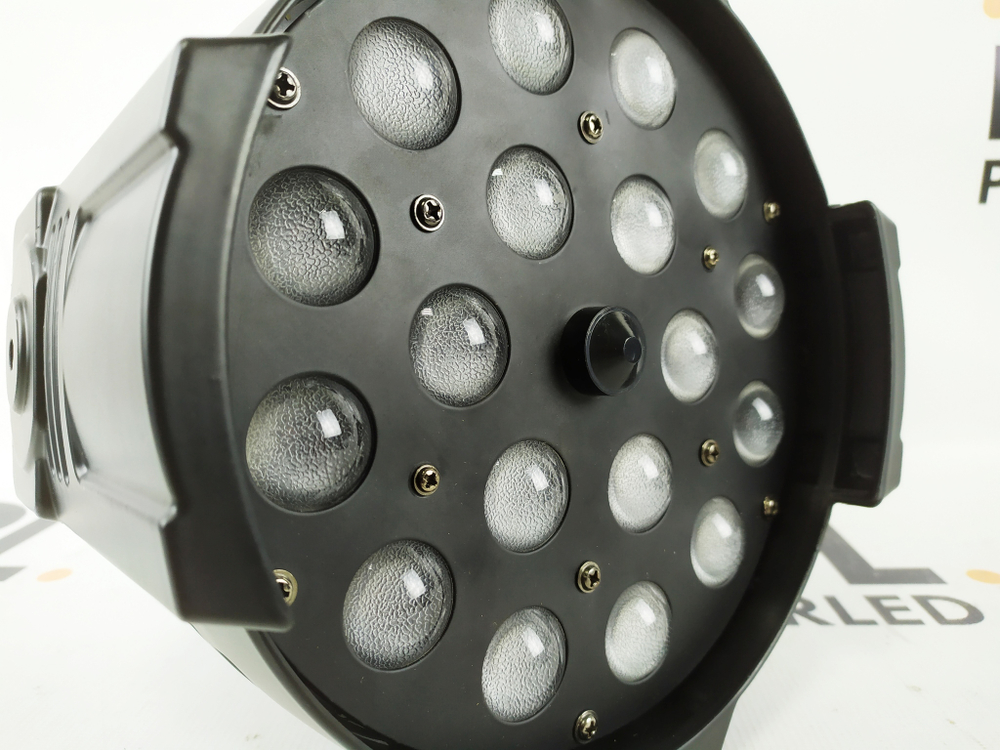 Led Par ZOOM 18x18W RGBWA+UV 6in1