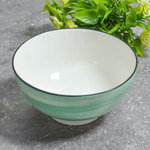 Пиала 450мл 14см Аэрограф Зеленый