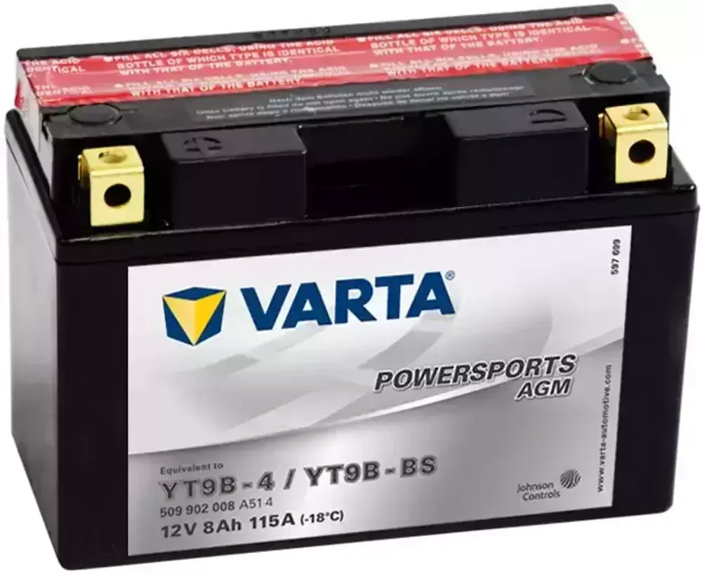 Аккумулятор Varta AGM YTZ10S-BS;508901015