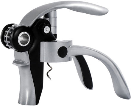 BALTAZ - Набор 2 предмета: Штопор для вина механический черный + обрезатель для фольги