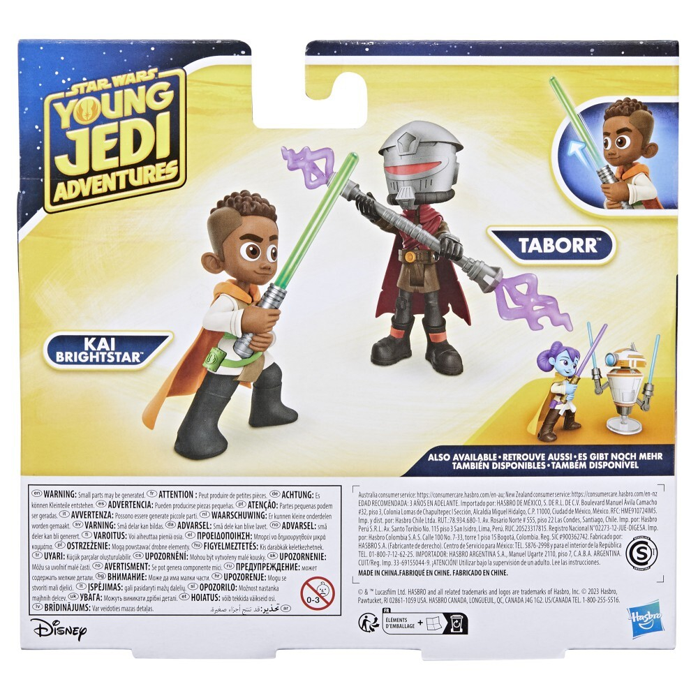 Hasbro Star Wars - Action Figures 2-Pack Pop-Up Lightsaber Duel Kai Brightstar and Taborr Adventures of the Young Jedi F8007 / артикул   F7961 F8007  / GTIN 5010996121394