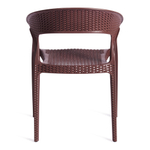 Кресло TINTO (mod. PC59) / 1 шт. в упаковке пластик,  60 х 63 х 83 см, Brown (коричневый) 14